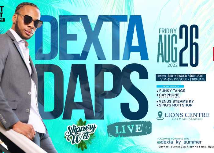 Dexta Daps Live in Concert TicketsPlus