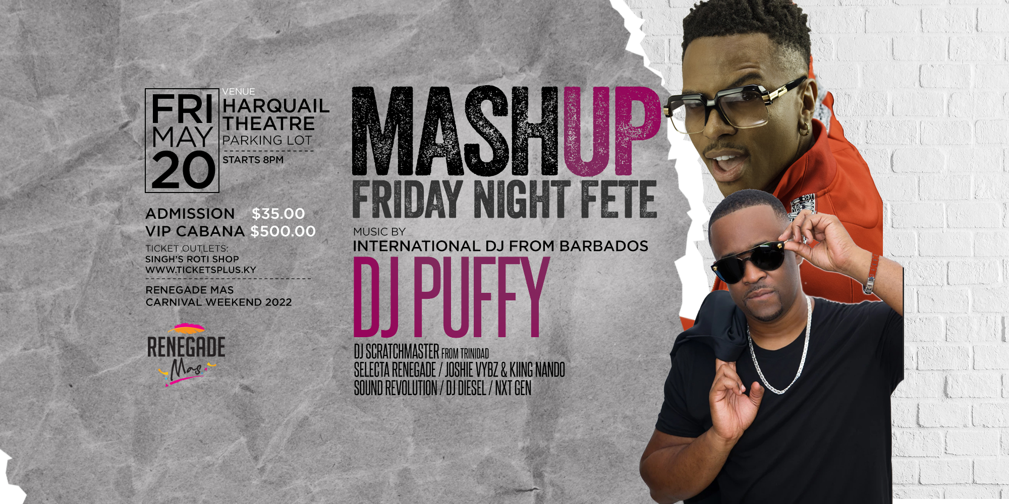 (renegade Mas) Mash Up With 'deejay Puffy' 